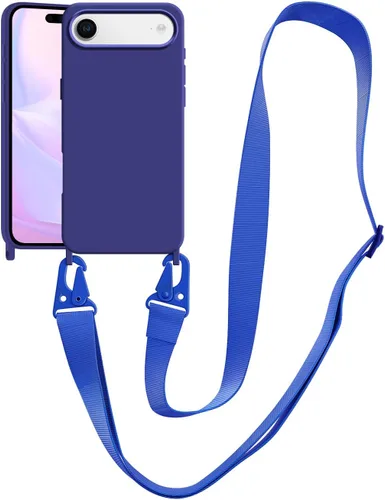 Vista 141 de Funda compatible con iPhone 8 Plus, iPhone 7 Plus/6 Plus/6S Plus con cordón, funda cruzada para iPhone con correa ajustable de silicona para iPhone