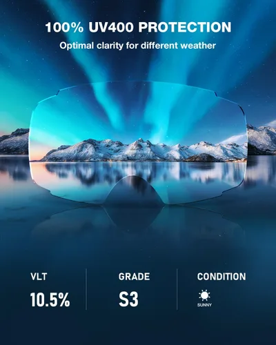 Vista 2 de ZIONOR X4 Ski Goggles Magnetic Lens - Snowboard Goggles for Men Women Adult - Snow Goggles Anti-fog UV Protection