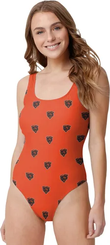 Vista 39 de FOCO Traje de baño de una pieza con logotipo del equipo de la NFL para mujer