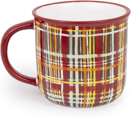 Vista 23 de Boston International Taza de cerámica para café/té, 12 onzas, Bee Haven