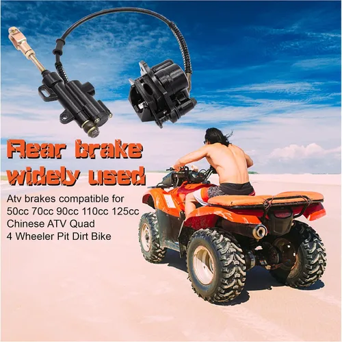 Vista 6 de Pinza de cilindro maestro de freno trasero para 50-125cc chino TaoTao Peace Motorsports Quad Coolster 3050HD ATV cuatro ruedas
