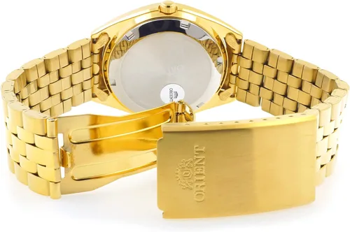 Vista 3 de Orient TriStar Reloj automático para hombre clásico Sunray oro AB0000FC