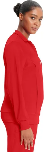 Vista 46 de Infinity by Cherokee 2391A - Chaquetas médicas con cremallera frontal para mujer, tela elástica en 4 direcciones