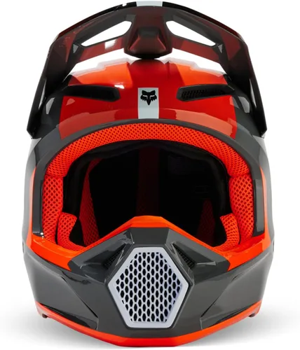 Vista 7 de Fox Racing Casco unisex para motocross V1, gris, XS