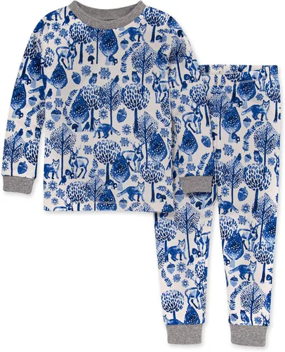 Vista 12 de Burt's Bees Baby Conjunto de pijama para bebé niña Amigos árticos