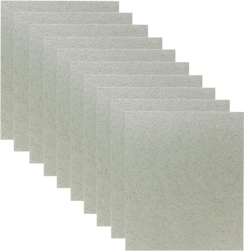 Vista 8 de 2 piezas de cubierta de guía de ondas, hoja de mica universal para horno microondas, corte a medida, 108 mm x 99 mm