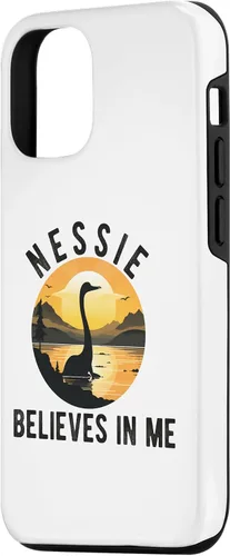 Vista 2 de Funda para iPhone 14 Loch Ness Monster Cryptozoology Cryptozoology Hombres Mujeres Nessie