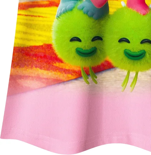 Vista 4 de LuckyBaby Vestido de disfraz para niñas pequeñas, vestido de manga larga, cuello redondo, suministros de fiesta de cumpleaños, vestidos de 2 a 7 años