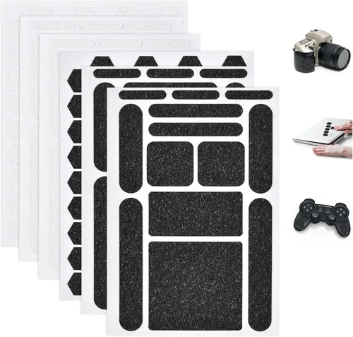 Vista 7 de 5 piezas de cinta de agarre para teléfono, calcomanías de agarre para dedos, kit de tracción adhesiva para fundas de teléfonos celulares, mouse 5