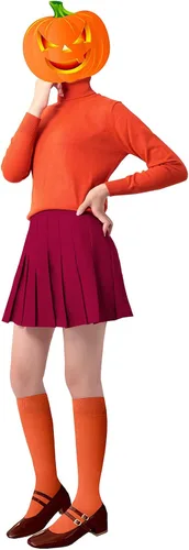 Vista 3 de Betusline suéter básico de cuello alto para mujer