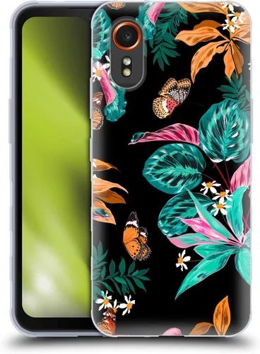 Vista 16 de Head Case Designs Officially Licensed Haroulita Blue Red Ethnic Pattern Soft Gel Case Compatible with Samsung Galaxy Xcover7 5G