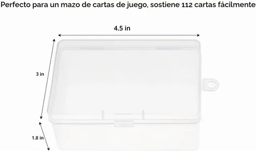 Vista 3 de 2 fundas vacías para cartas de juego, compatibles con tarjetas UNO