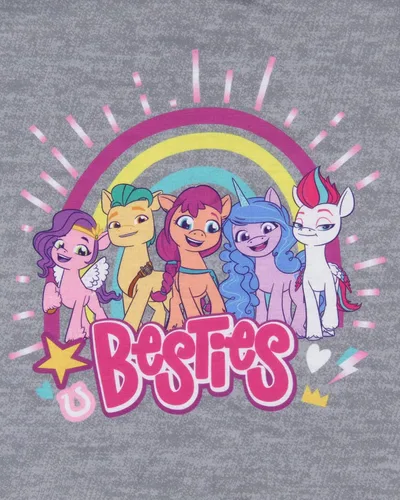 Vista 4 de INTIMO My Little Pony A New Generation Sunny Starscout Friends - Conjunto de pijama para niña