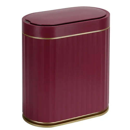 Vista 14 de ELPHECO Bote de basura con sensor de 2 galones, resistente al agua IPX5 con sensor de movimiento, cubo de basura automático para baño, oficina, Beige