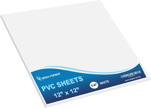 Vista 91 de Mega Format Hojas de plástico de PVC expandido – Hoja negra rígida de 5 x 7 pulgadas para manualidades, señalización y exhibiciones – Sintra Negro
