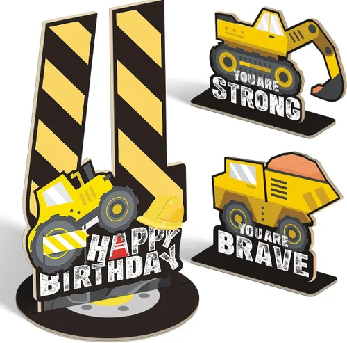 Vista 38 de Juego de 3 piezas de dinosaurios con signo de número de 2º cumpleaños, decoración de mesa de dinosaurios para niños y niños de 2º cumpleaños