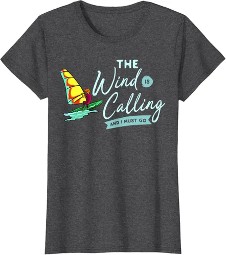 Vista 4 de Windsurfing Board Camiseta Windsurfer, Negro
