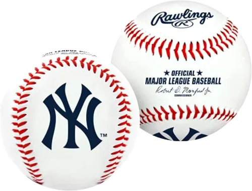 Vista 15 de Rawlings Béisbol oficial de la MLB 2026 con logo del equipo Todos los 30 equipos de la MLB disponibles