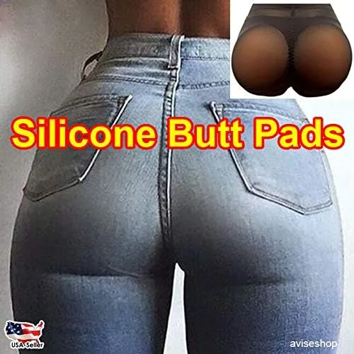 Vista 3 de Butt Boost almohadillas de silicona extraíbles bragas elevar acolchado grandes glúteos reforzador conjunto de bragas
