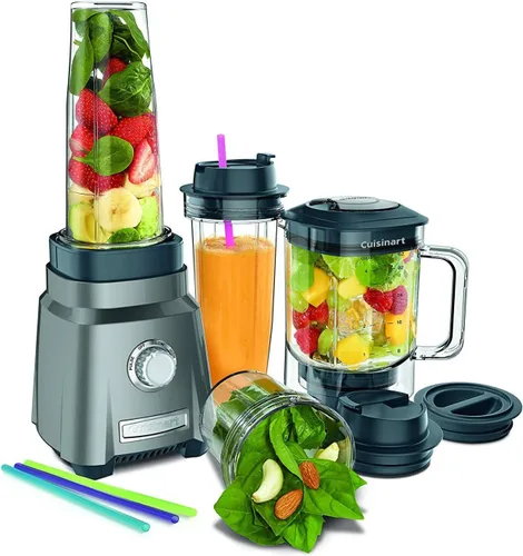 Vista 2 de Cuisinart Hurricane Máquina compacta para hacer jugo., talla única , Gris plomizo