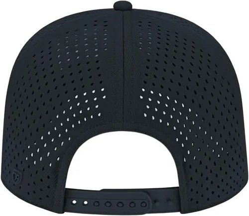 Vista 2 de Cap America i8540 - Tapa de 5 paneles perforada resistente al agua con protección UV y cierre ajustable Medium Profile, Five Panel Structured