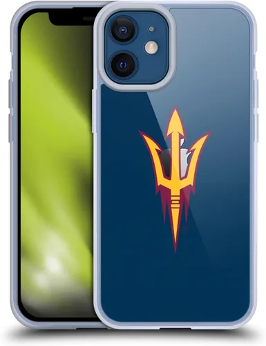 Vista 143 de Head Case Designs Funda de gel ASU Camou con licencia oficial de la Universidad Estatal de Arizona [protección de grado militar] compatible
