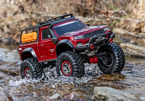 Vista 8 de Traxxas TRX-4 Sport 1/10 High Trail Edition 4X4 Crawler (rojo)