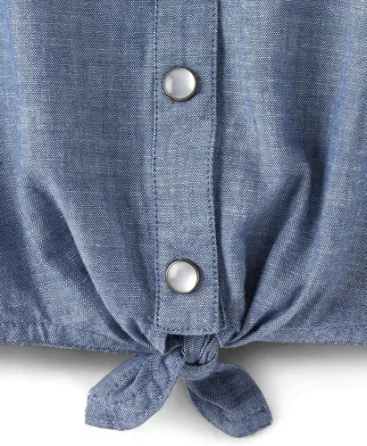 Vista 3 de Gymboree Camisetas sin mangas con gráficos bordados para niñas y niños pequeños