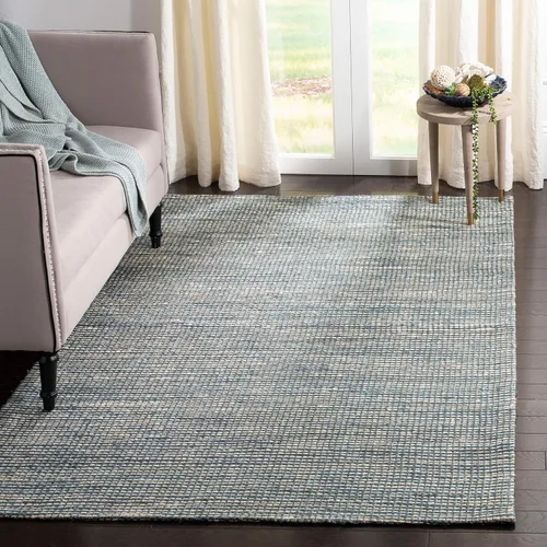 Vista 7 de SAFAVIEH Marbella Collection - Alfombra decorativa, 2 pies 3 pulgadas x 4 pies, marfil, yute hecho a mano, ideal para zonas de alto tráfico