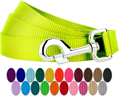 Vista 30 de Country Brook Petz - Correa para perro de nailon duradera de estilo tradicional de 1 pulgada con broche fácil de usar para razas pequeñas, medianas