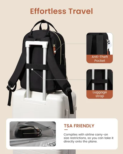 Vista 6 de LOVEVOOK Mochila para laptop