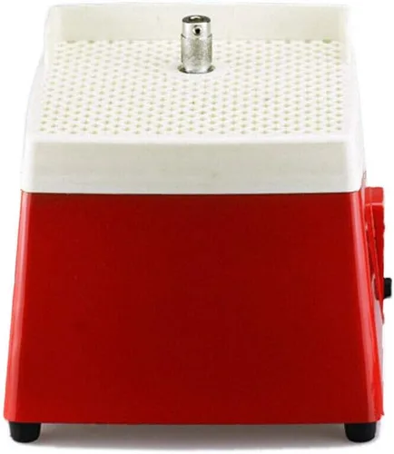 Vista 3 de Mini amoladora industrial de vitrales portátil, protector contra salpicaduras, bandeja de protección facial, herramienta de molienda de arte