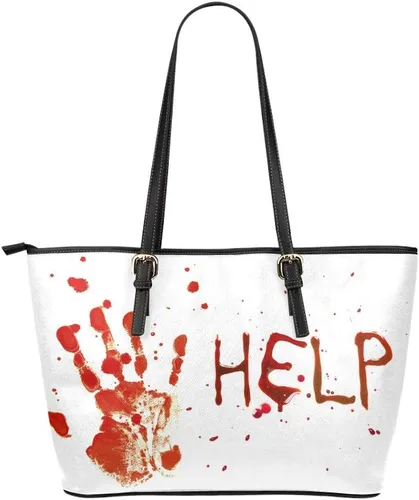 Vista 2 de InterestPrint Bolso de mano de piel de ángel caído, gótico, medieval, casual, para mujer