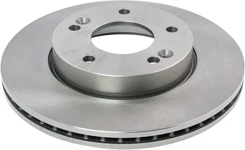 Vista 5 de TRQ Kit de pastillas de freno delantero y rotor, kit químico de freno, pastillas de freno de cerámica compatible con Kia Soul 2010-2011