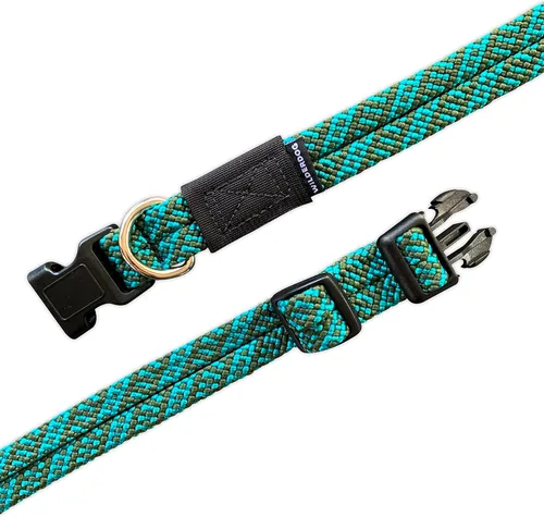 Vista 18 de Wilderdog Collar de perro con cuerda de escalada Alpine Reflective SM