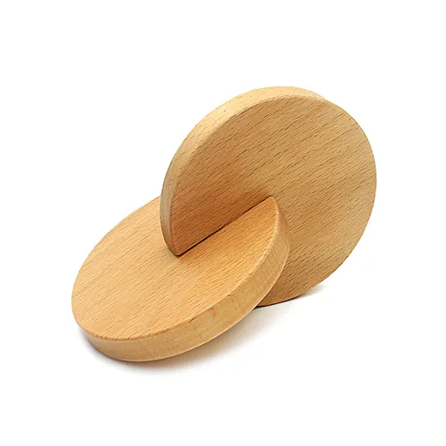 Vista 6 de JE JOUE Montessori Materials - Discos entrelazados de madera para bebé