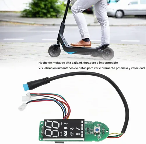 Vista 6 de Alomejor Piezas de scooter eléctrico, ajuste de precisión mejorado, cubierta de interruptor de scooter, placa de circuito de repuesto para viajes