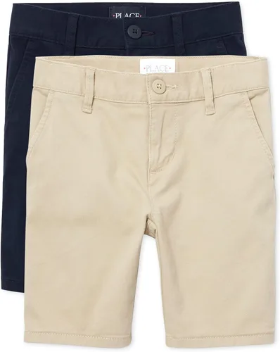 Vista 17 de The Children's Place Pantalones chinos ajustados para bebés y niños pequeños