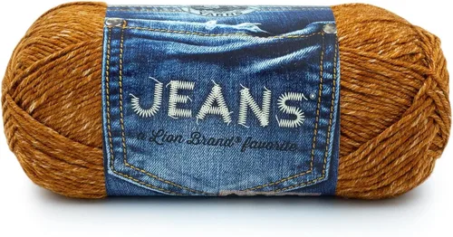 Vista 10 de Lion Brand Jeans - Hilo a estrenar Classic Worsted Weight Knit & Crochet Fiber in Denim Inspired Colors for Trendy Bags, Sweaters, Ponchos, Wraps