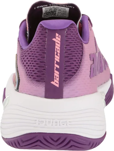 Vista 3 de adidas Zapatillas de tenis Barricade para mujer, Beam OrangeSolar OrangeImpact Oran
