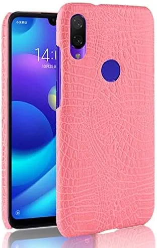 Vista 6 de Funda de piel sintética para Xiaomi Redmi Note 7 (ultrafina), diseño de piel de cocodrilo