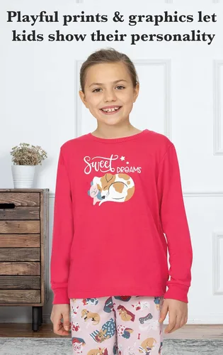 Vista 4 de PajamaGram Classic LS TJ - Niños