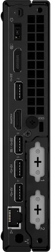 Vista 4 de Lenovo ThinkCentre M90q Gen 3 Tiny Computadora de escritorio, Intel Core i5-12500 3.0GHz, 8 GB de RAM, 256 GB SSD, Windows 11 Pro, negro