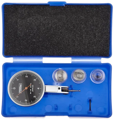 Vista 3 de Fowler 52-563-772-0, Indicador de prueba horizontal con rango de medición de 0-0.008" (negro)