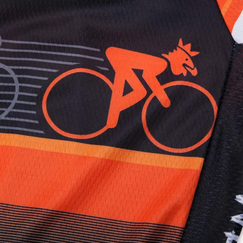 Vista 70 de Weimostar Hombre Ciclismo Jersey Manga Corta Bicicleta Ropa Multicolor Diamante
