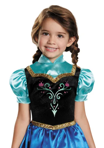 Vista 2 de Vestido clásico para niños pequeños de Anna de Frozen Multicolor