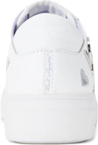 Vista 2 de Karl Lagerfeld Womens Cate Pins Lace Up Platform Sneaker