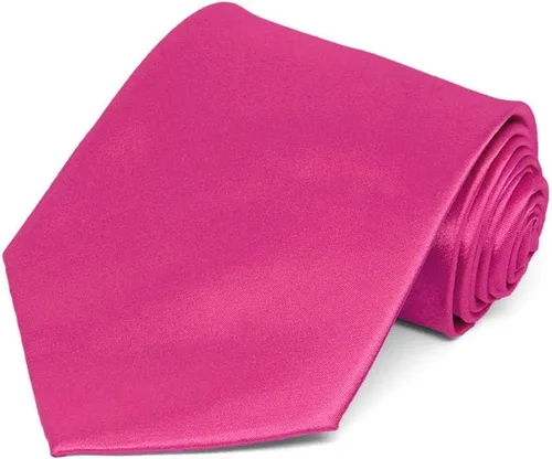 Vista 109 de tiemart Corbata de color sólido para hombre Longitud estándar