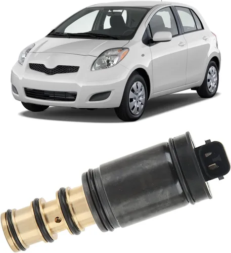 Vista 6 de Válvula de control electrónico del compresor de CA, electroválvula de control del compresor de CA Reemplazo estable del rendimiento para motor