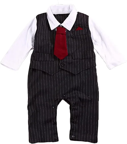 Vista 2 de EGELEXY esmoquin chaleco, traje para casamiento, formal para bebé